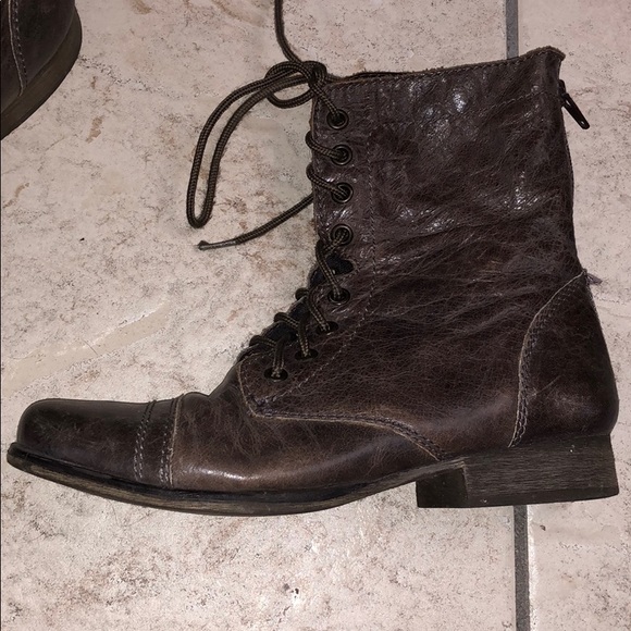 Steve Madden combat boots - Picture 3 of 5